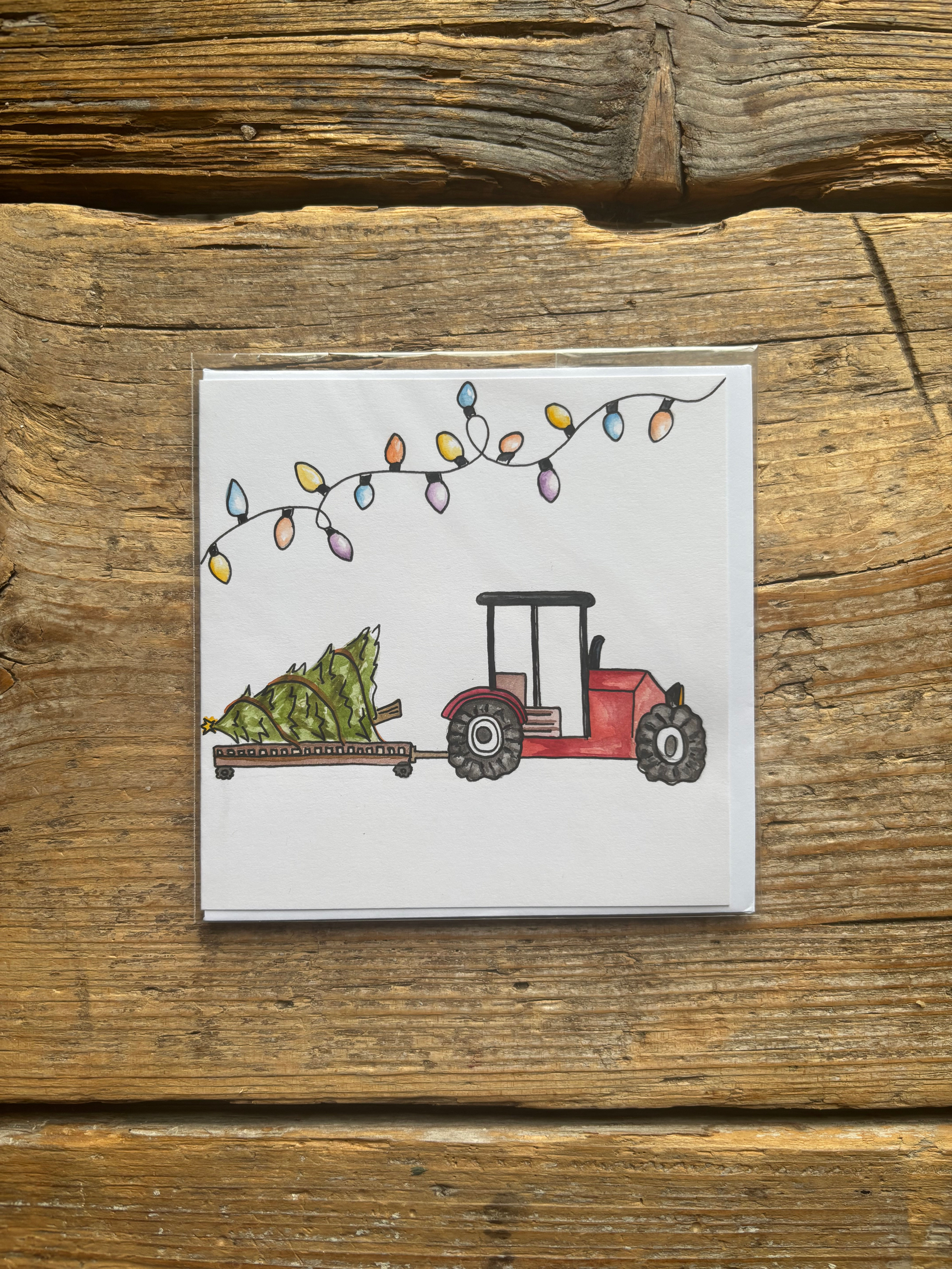 Christmas Tractor