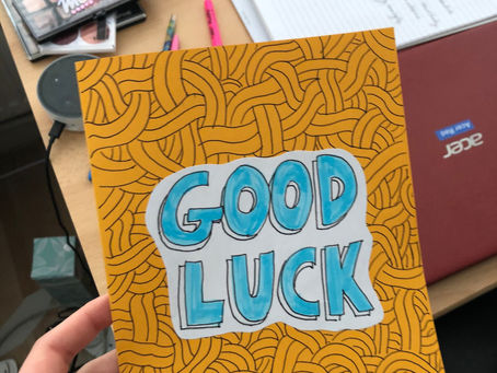 Easy to hand make good luck cards