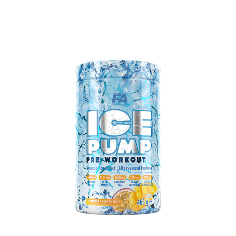 FA Nutrition Ice Pump Pre-Workout 463 Gr Icy Citrus & Peach