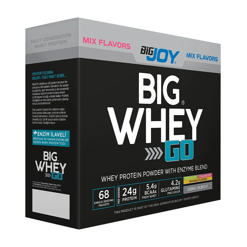 Big Joy Big Whey Go Protein 2070 Gr 68 Saşe