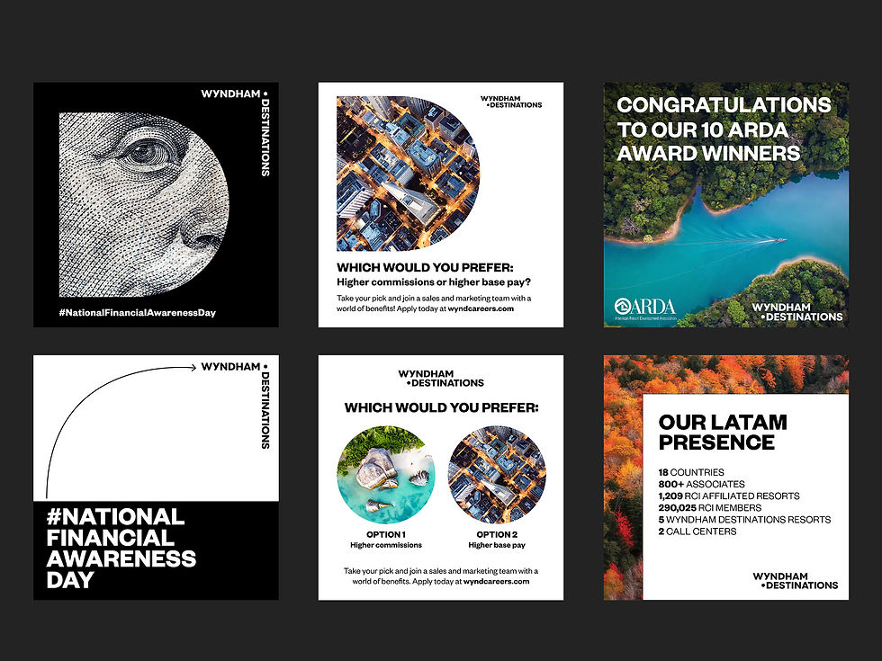 Wyndham Destinations Digital Ads