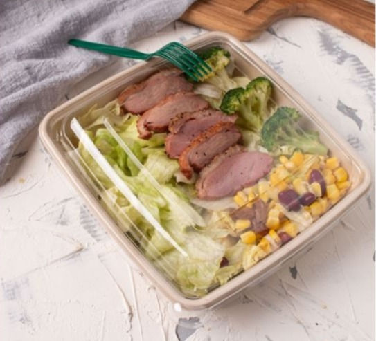 Thumbnail: Lunch Box cuadrado 1000 ml biodegradable OG-S1000