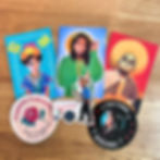 POSTCARDS/STICKERS