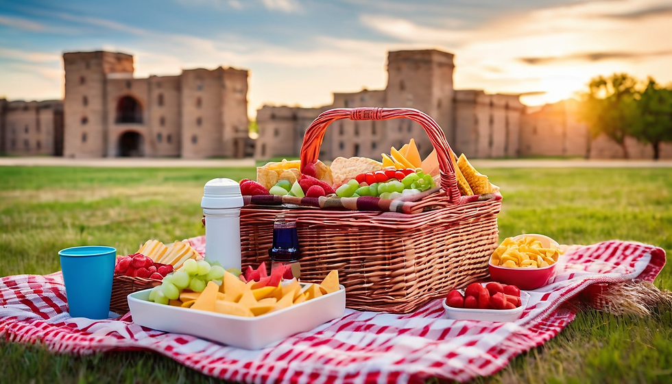 Family Picnic at Fort Laramie