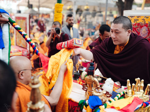 Photograph from Monlam - Under the Bodhi Tree — Bodh Gaya, Bihar, India — December 2025 — photograph by Tokpa Korlo