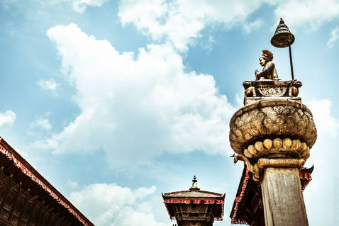 Photograph from Durbar Square - Monuments Among Ruins — Bhaktapur Durbar Square, Nepal — May 2015 — photograph by Tokpa Korlo