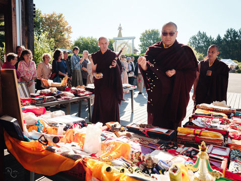 Photograph from Dhagpo - Facing the Rising Sun — Dhagpo Kagyu Ling, France — August 2025 — photograph by Tokpa Korlo