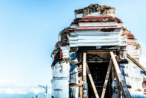 Photograph from Swayambhu - To Rebuild We Must First Tear Down — Swayambhunath, Kathmandu, Nepal — June 2015 — photograph by Tokpa Korlo