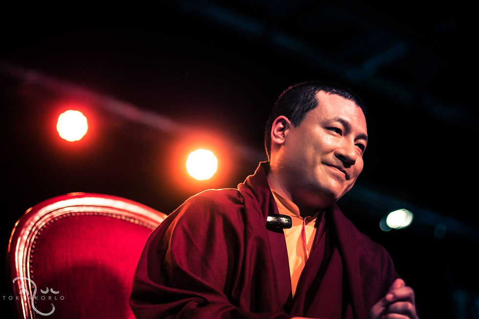 Photograph from Grenoble - Pawo Khandro — Karma Migyur Ling, Montchardon, France — August 2017 — photograph by Tokpa Korlo