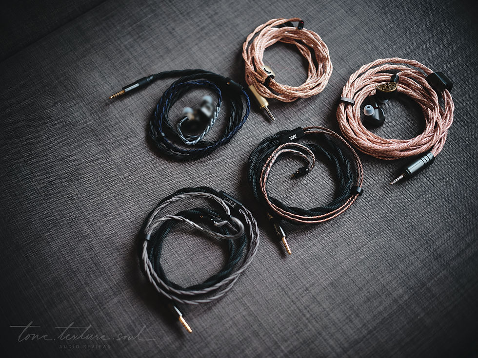 Nightcraft Audio Vesper and Nocturne IEM Cable Review