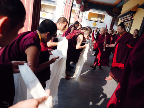 Photograph from Mipham Rinpoche Cremation Part 3: Nothing Left To Say — Karmapa International Buddhist Institute, New Delhi, India — February 2026 — photograph by Tokpa Korlo
