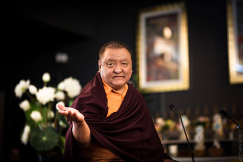 Photograph from Shamar Rinpoche - Unveiling True Heart — Dharma center interior — August 2016 — photograph by Tokpa Korlo