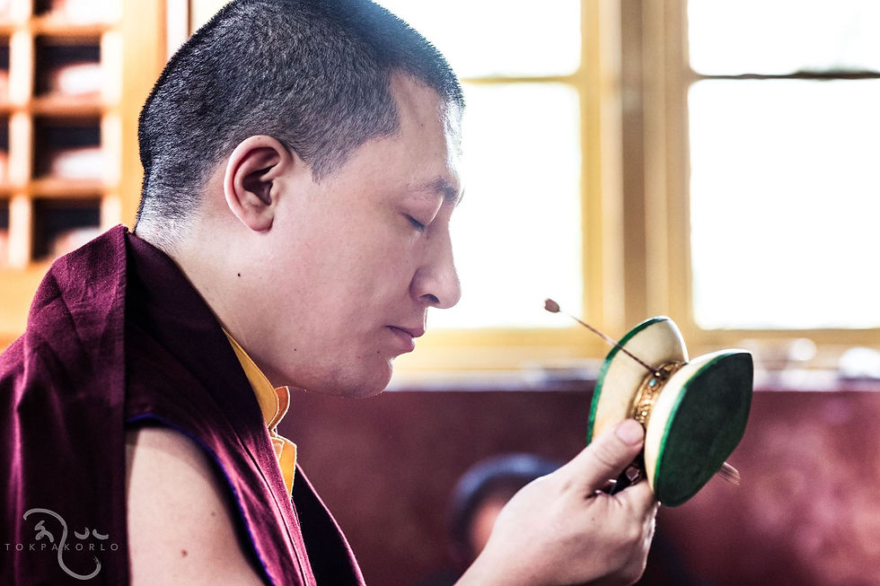 Photograph from Kalimpong - The Mandala Begins — Diwakar Buddhist Academy, Kalimpong, India — June 2017 — photograph by Tokpa Korlo