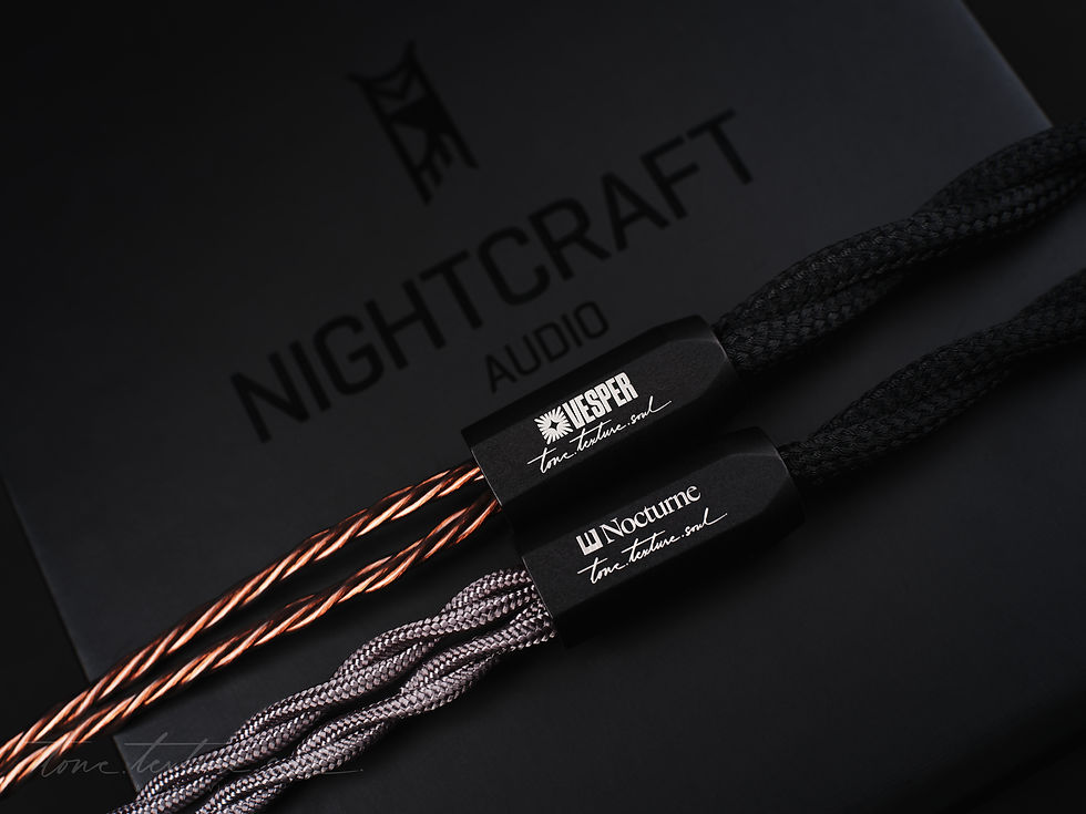 Nightcraft Audio Vesper and Nocturne IEM Cable Review
