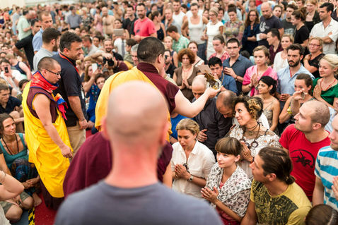 Photograph from Europe Center - The White Tara Empowerment — Europe Center, Immenstadt, Germany — August 2015 — photograph by Tokpa Korlo