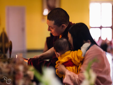Photograph from KIBI - It's A Family Thing — Karmapa International Buddhist Institute, New Delhi, India — March 2019 — photograph by Tokpa Korlo