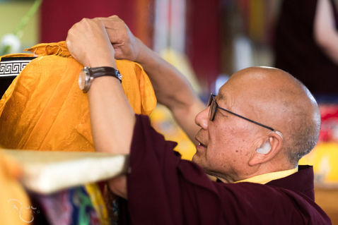 Photograph from KIBI - At The End Of The Day — Karmapa International Buddhist Institute, New Delhi, India — March 2017 — photograph by Tokpa Korlo