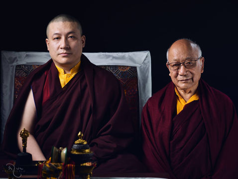 Photograph from The Dharma Studio - Karmapa Thaye Dorje — The Dharma Studio — April 2019 — photograph by Tokpa Korlo