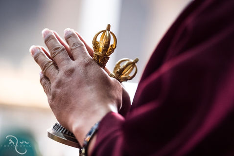 Photograph from Kathmandu - This Is Maniwa — Dhagpo Sheydrub Ling Monastery, Kathmandu, Nepal — February 2018 — photograph by Tokpa Korlo