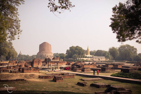 Photograph from Monlam - The Great Wheel — Sarnath — December 2018 — photograph by Tokpa Korlo