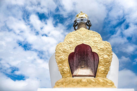 Photograph from Dhagpo - One Beautiful Fleeting Moment — Dhagpo Kagyu Ling, Dordogne, France — August 2016 — photograph by Tokpa Korlo