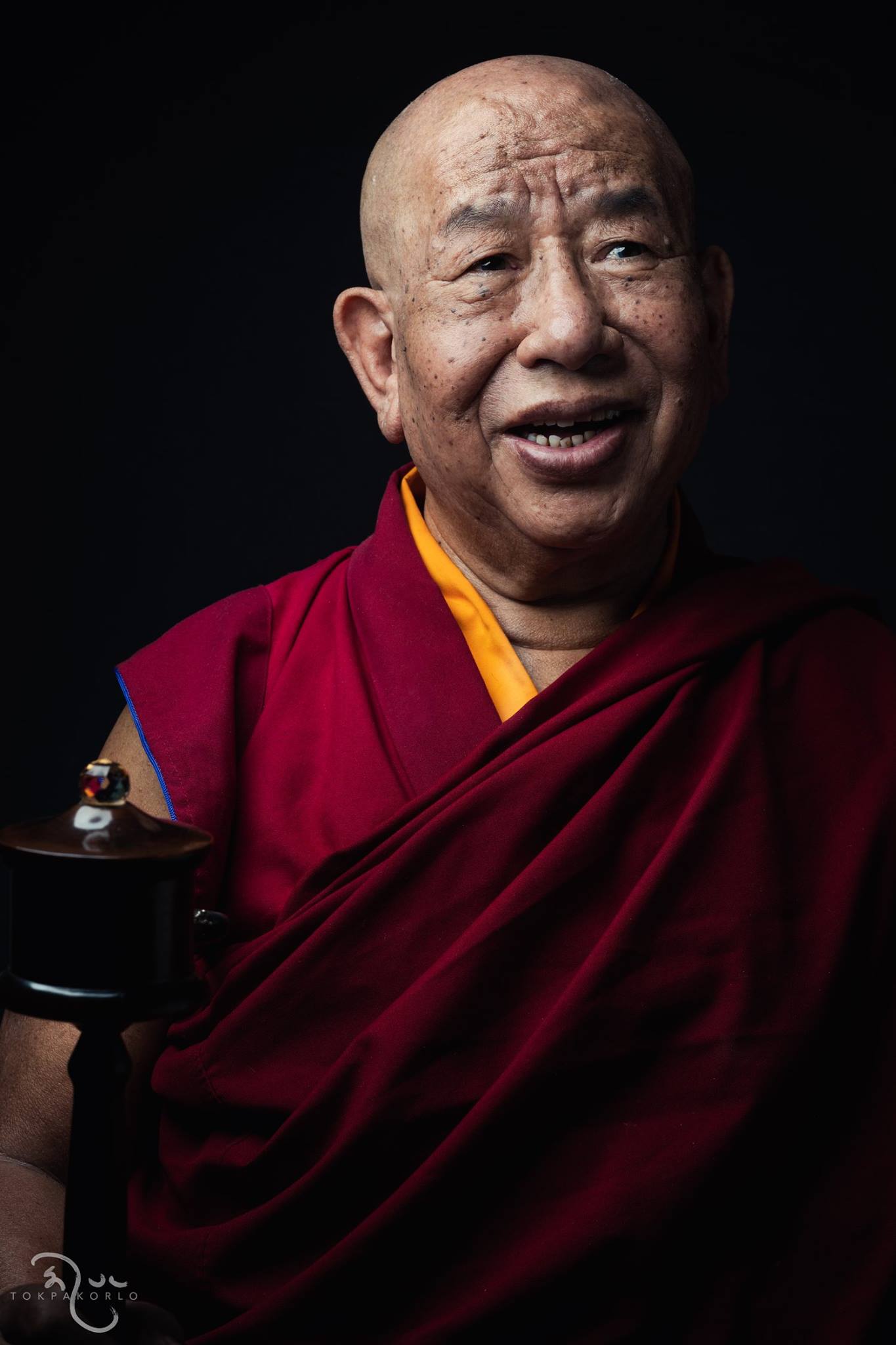 Photograph from The Dharma Studio - Sherab Gyaltsen Rinpoche — The Dharma Studio — November 2018 — photograph by Tokpa Korlo