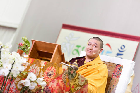 Photograph from Dhagpo - A Great Abundance Of Light — Dhagpo Kagyu Ling, Saint-Léon-sur-Vézère, France — July 2015 — photograph by Tokpa Korlo