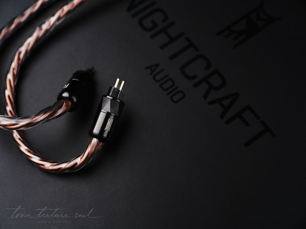 Nightcraft Audio Vesper and Nocturne IEM Cable Review