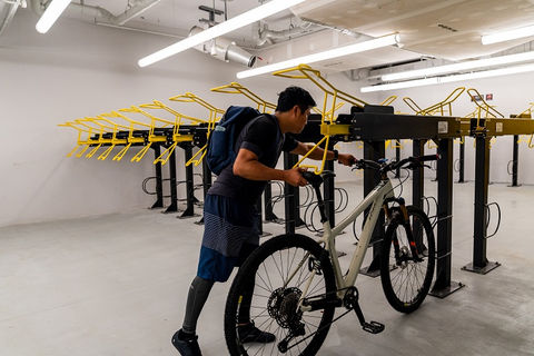 bicycle rack, bike rack, bicycle parking, end-of-trip, bike parking