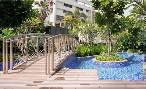 hotel, commercial, residential, school, college, composite wood, natural wood, decking, railing, staircase, stairs, bench, benches, wood