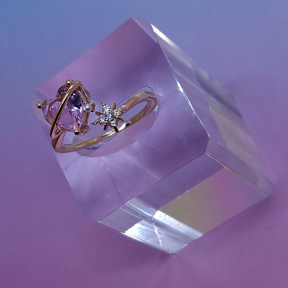 Thumbnail: Cosmic Heart Thumb Ring