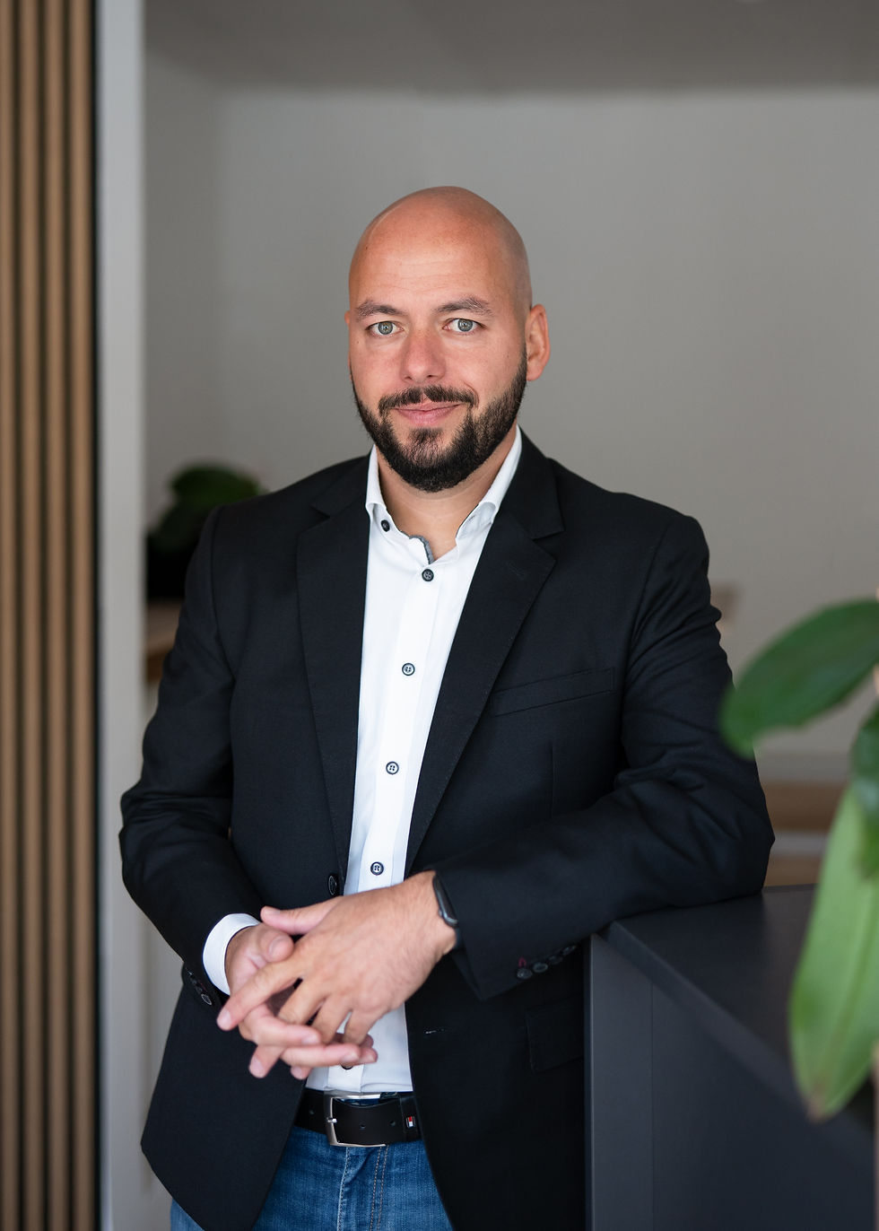 Ercan Avci am Empfang