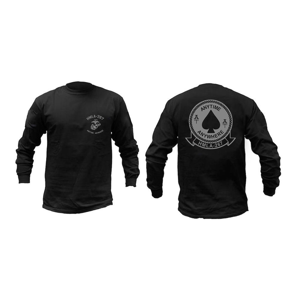 Thumbnail: HMLA-267 Long Sleeve - Black