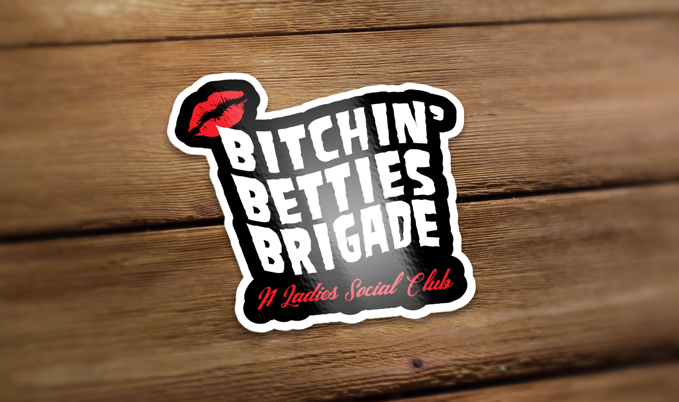 Bitchin Betties Brigade Sticker