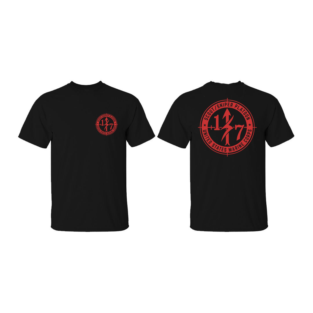 Scout Snipers Red Ink T-Shirt
