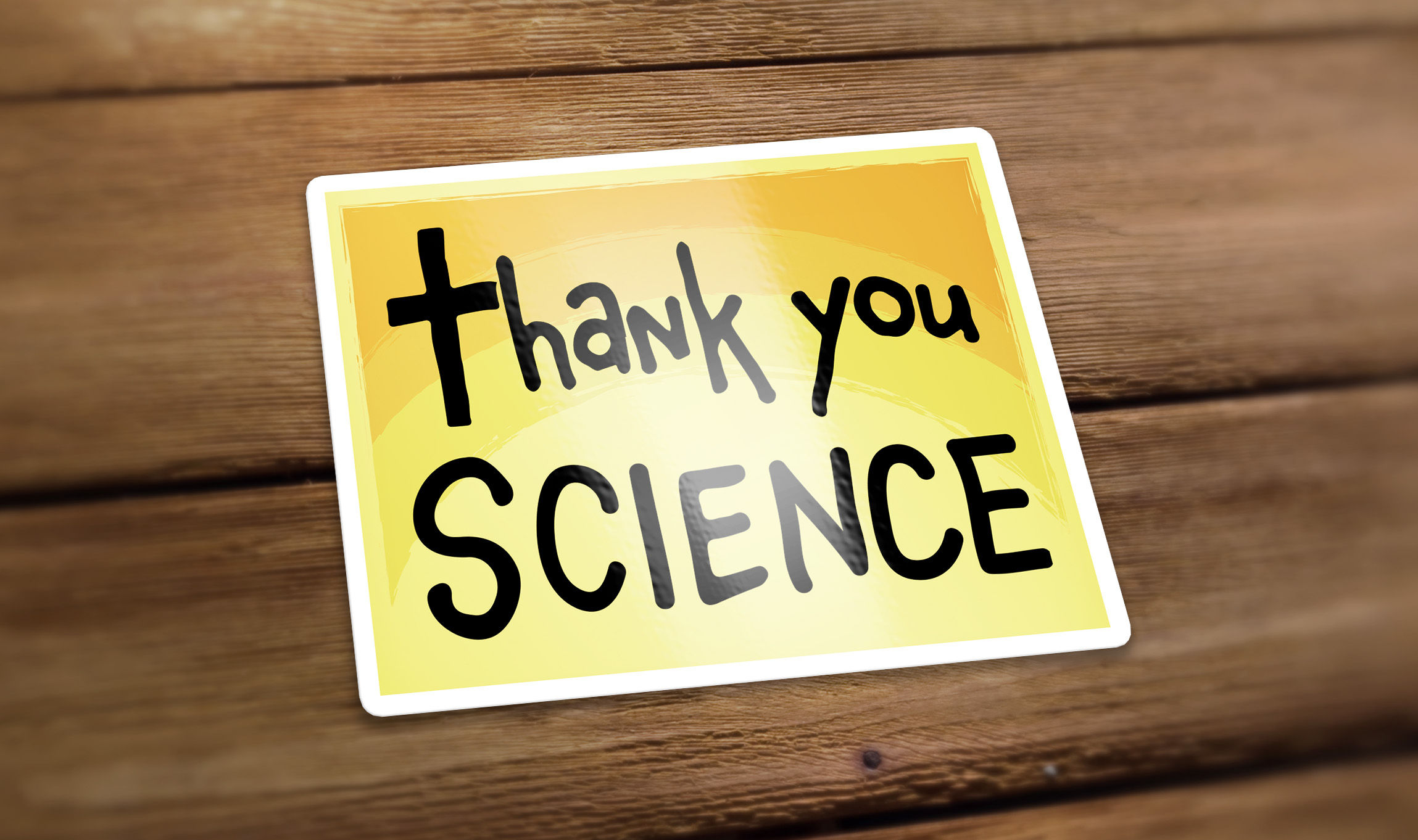 Thank You Science Sticker