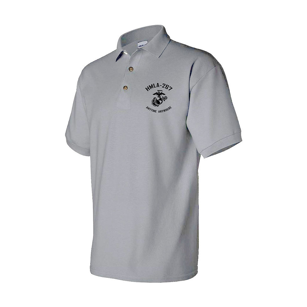 Thumbnail: HMLA-267 Embroidered Polo Shirt