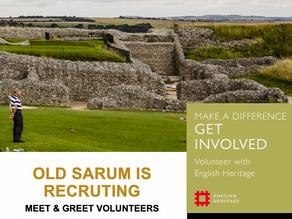 Volunteering - Meet & Greet at Old Sarum