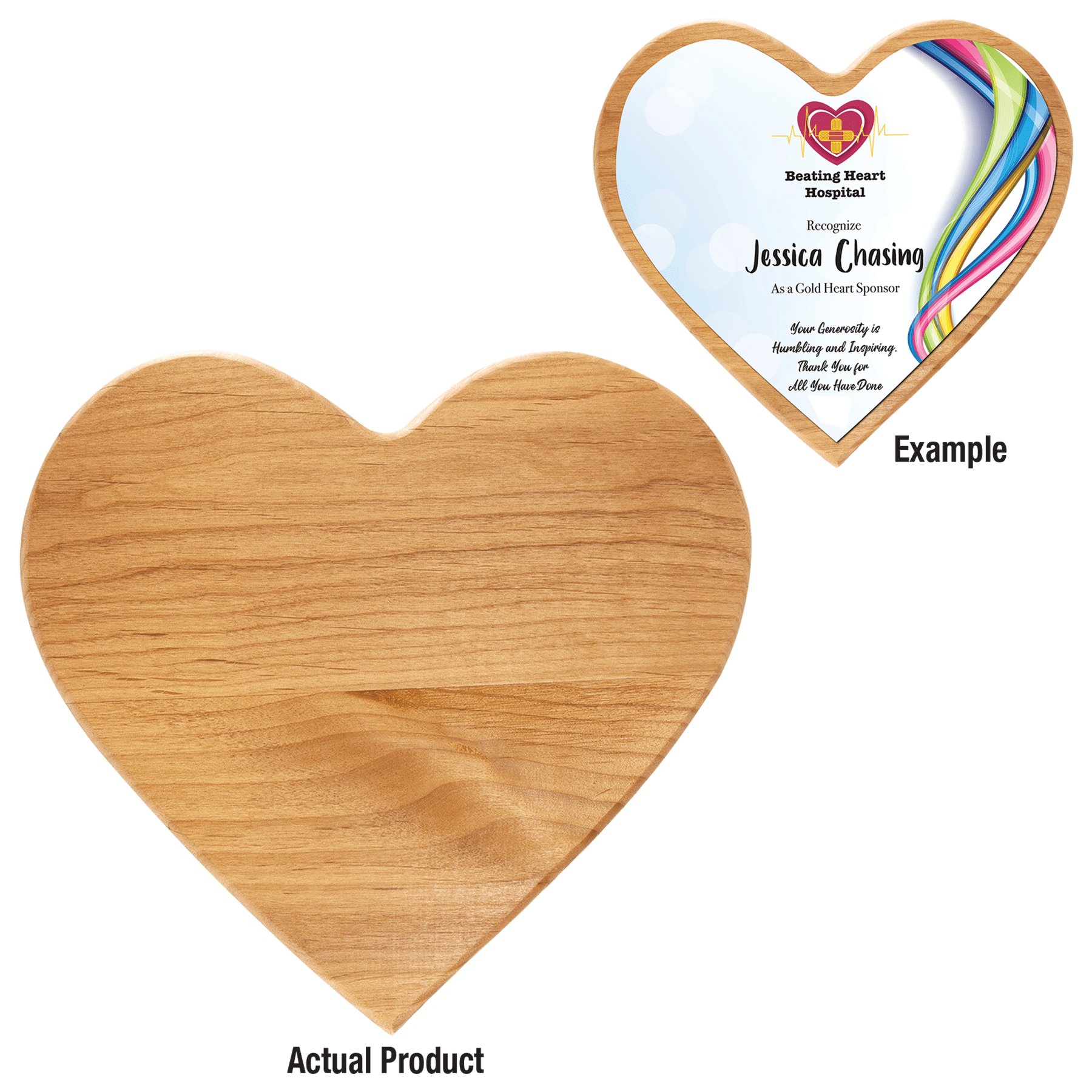 Heart Plaque