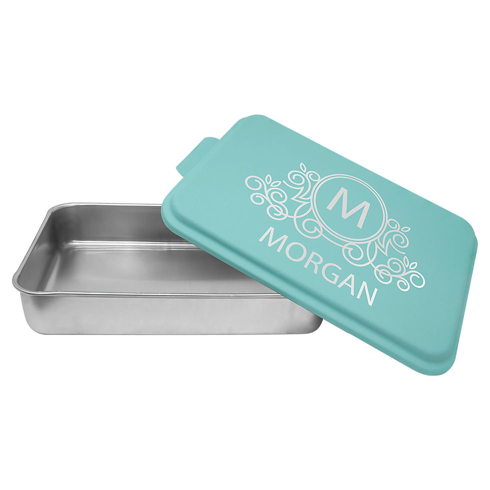 Thumbnail: Cake Pans with Personlized Lids