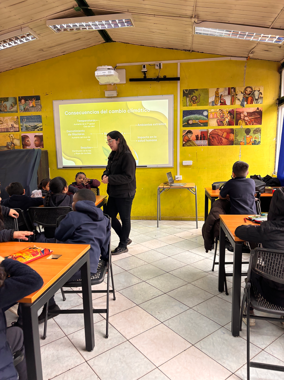 El equipo relator en acción