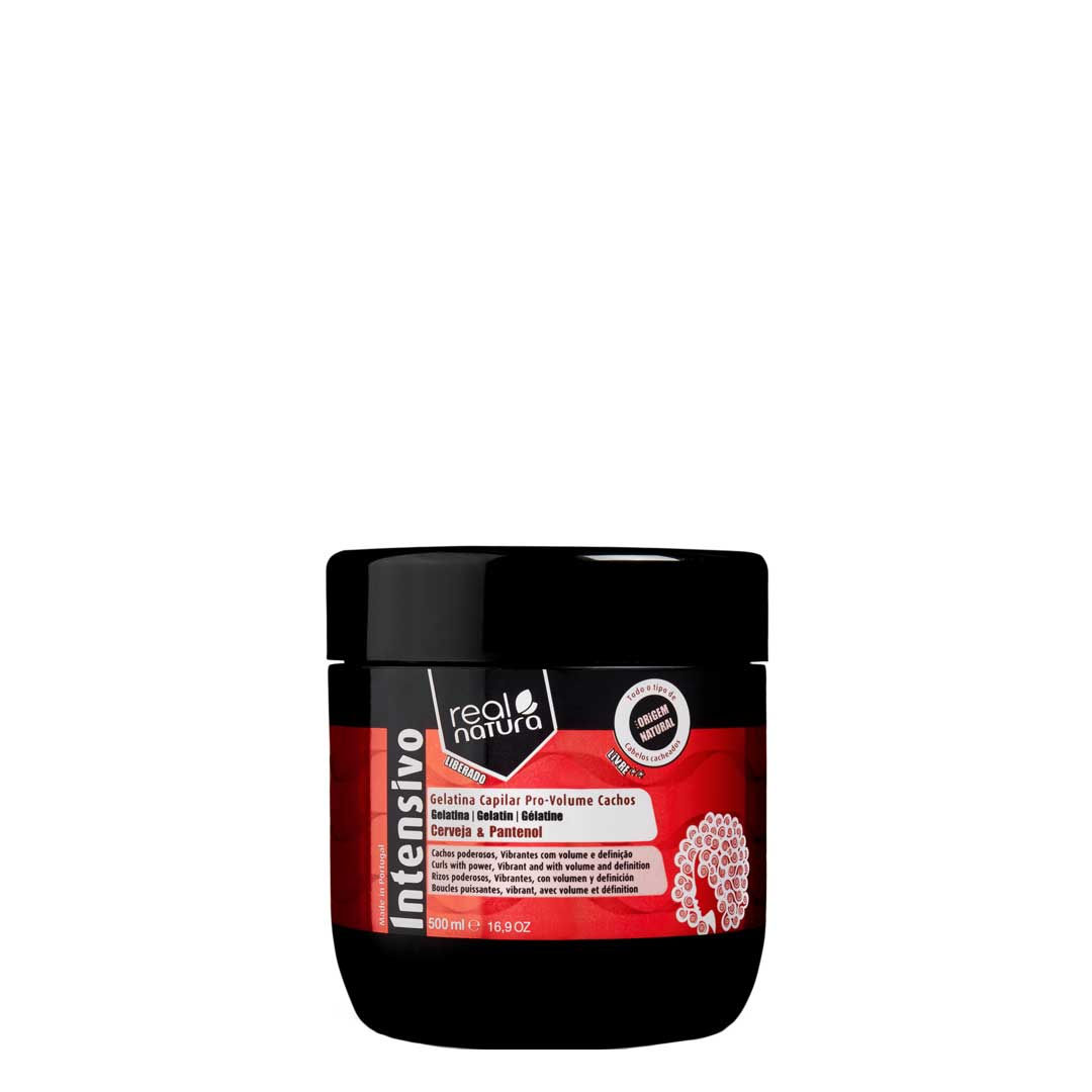 Real Natura Pro-Volume Cachos Gelatina Capilar 500ml