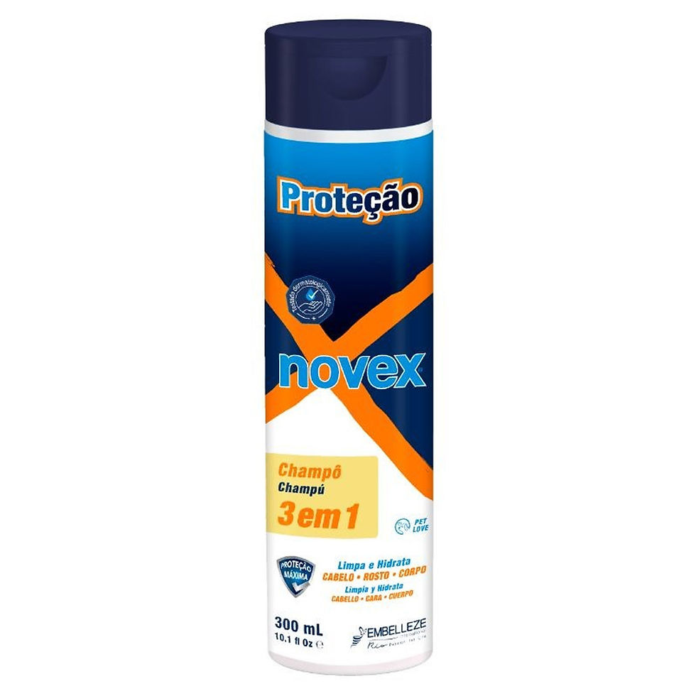 Novex Shampoo Proteção 3 in 1 Men