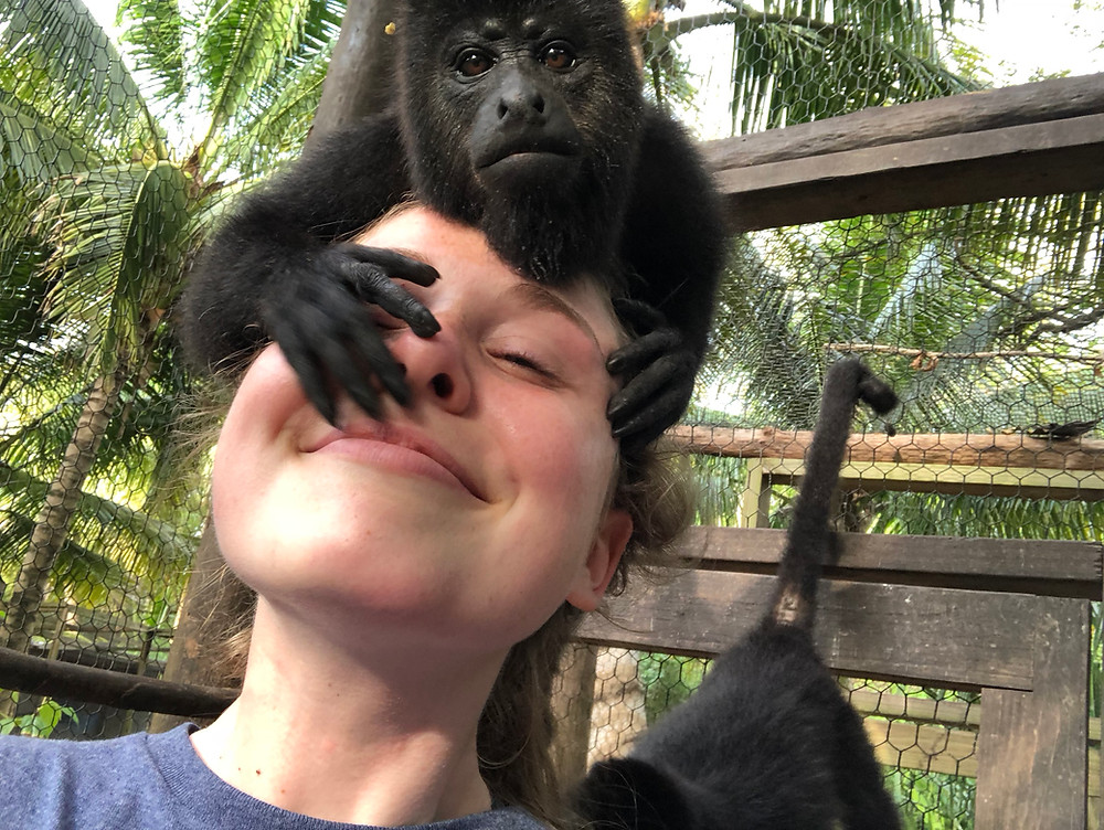 Maya saying hello