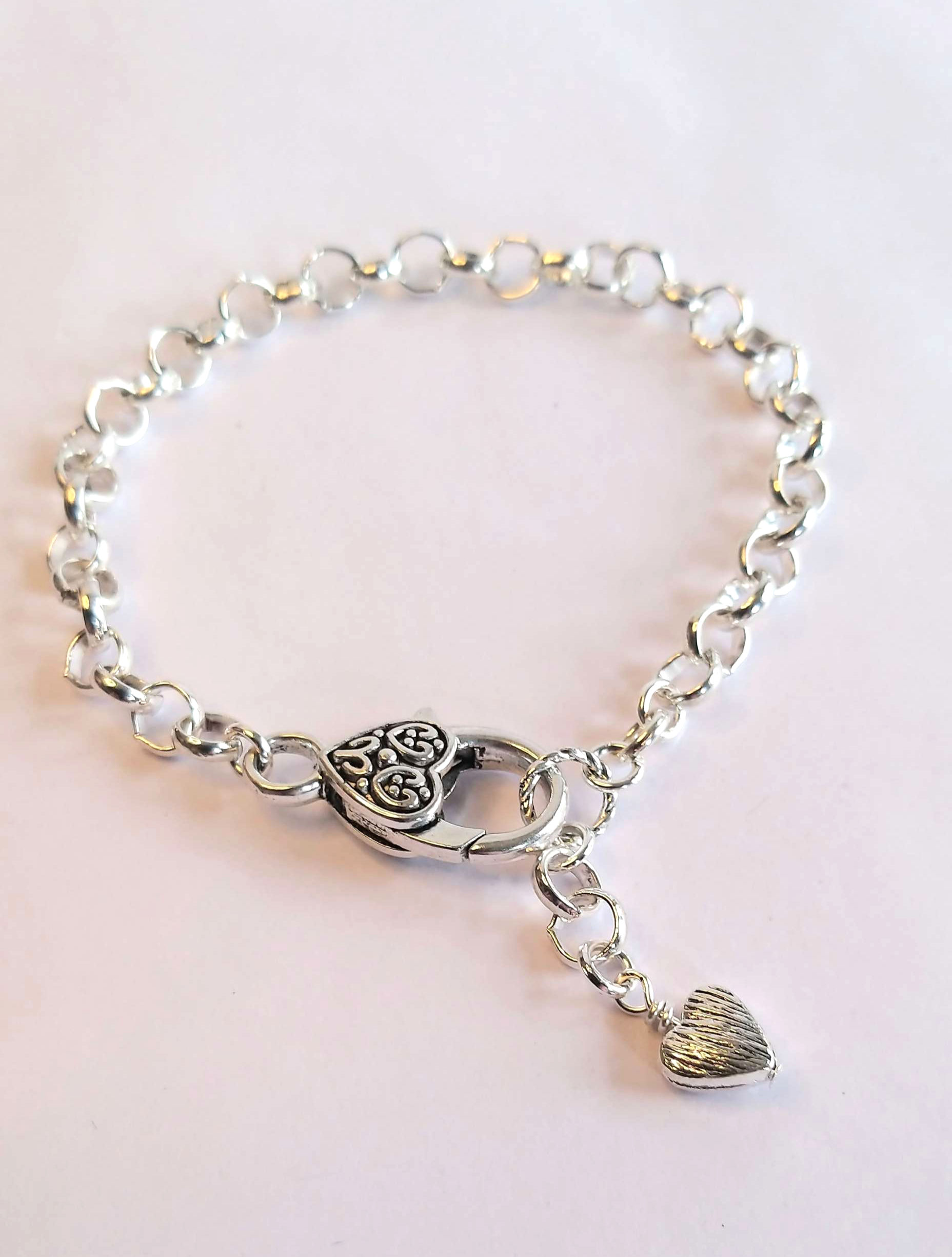 Silver Lock Bracelet - SIMPLICITY