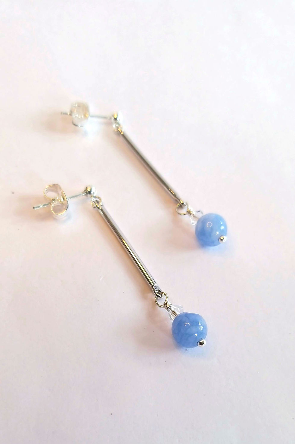 Thumbnail: Aquamarine Drop Earrings