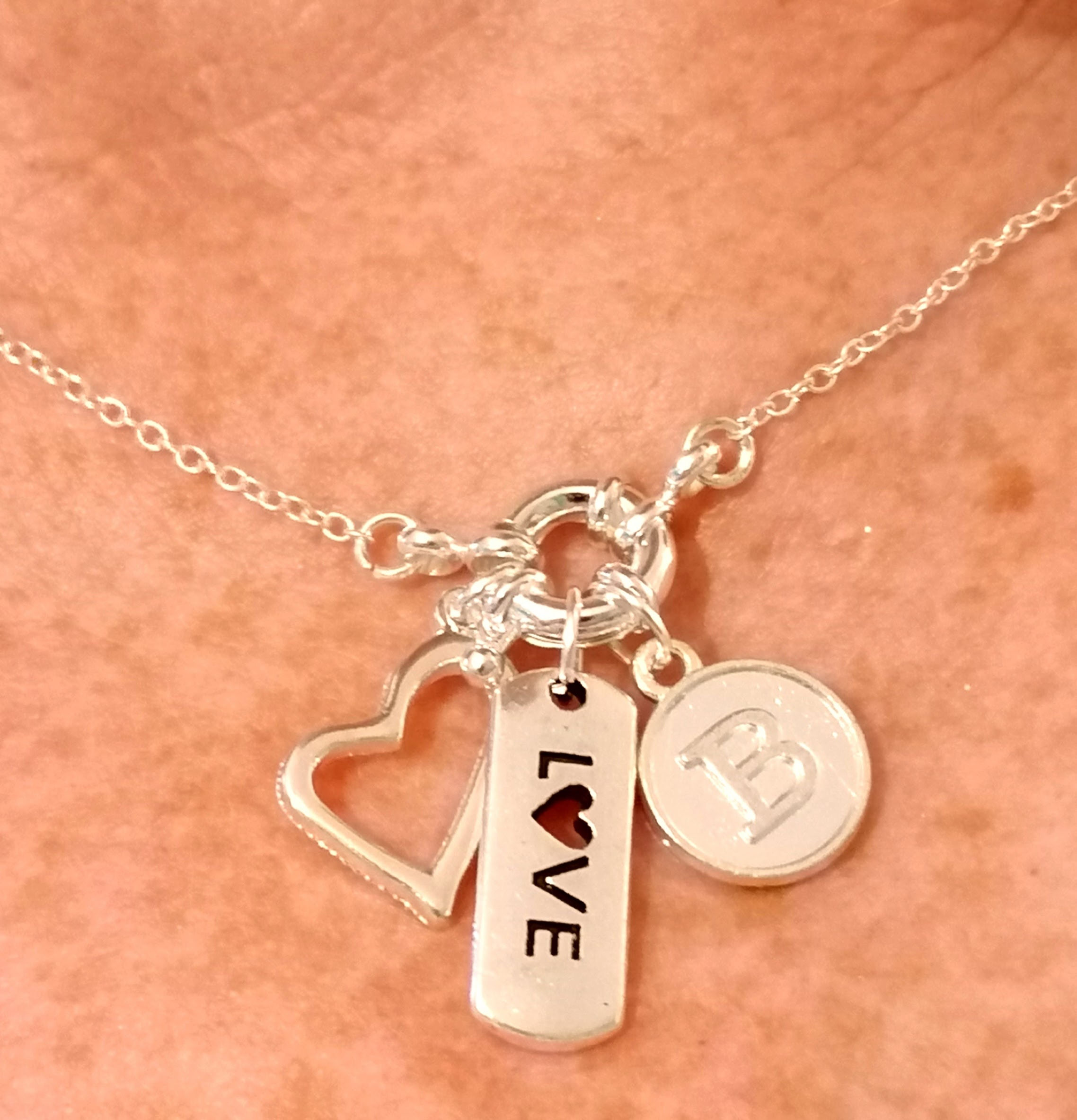 Rectangle Love Sign, Charm