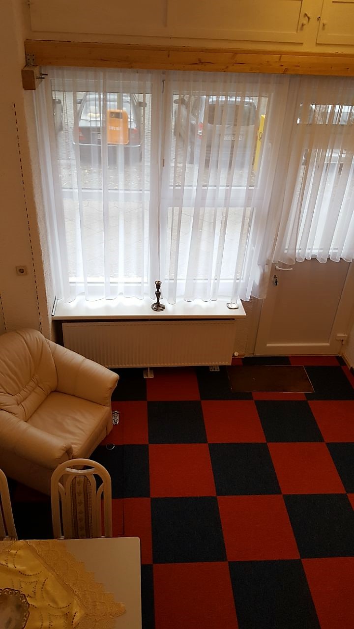 Blick von der Galerie im Schlafraum