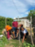 Group of people working together on community missions