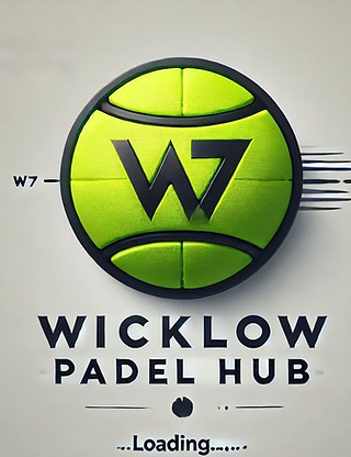 W7 LOGO.jpg "W7 Padel Club logo featuring green and black design promoting padel sports in Wicklow Town"